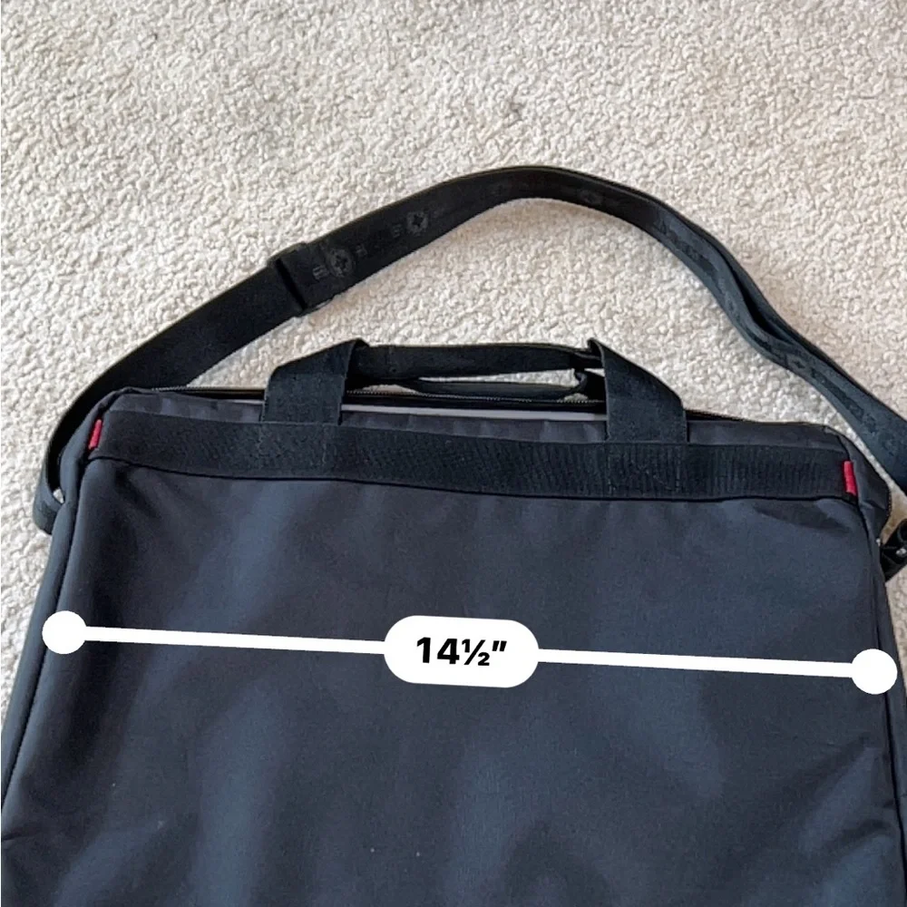 Swiss Gear Black Nylon Laptop Case